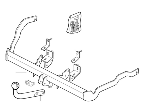 RENAULT KANGOO (KC0/1_) Fixed tow bar MPV