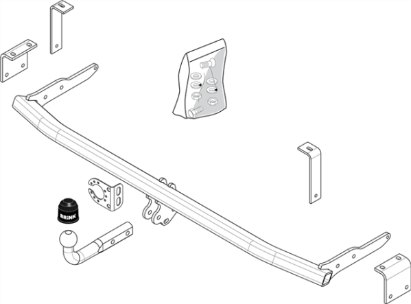 RENAULT KANGOO Express (FW0/1_) Fixed tow bar Express