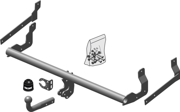 RENAULT SANDERO Fixed tow bar Hatchback