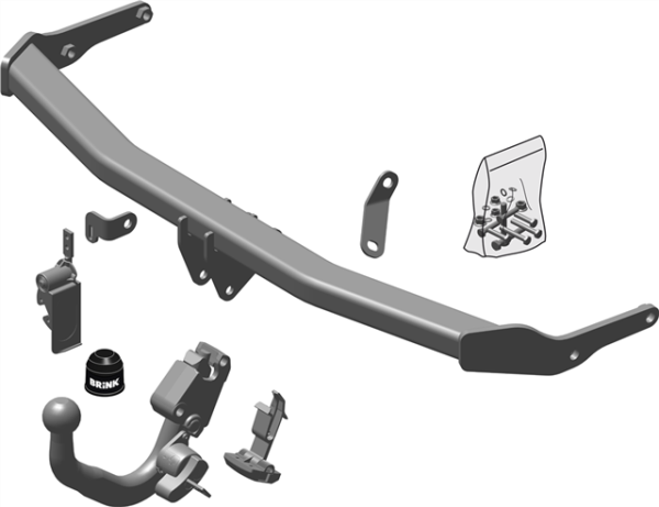 VW POLO (AW1, BZ1) BMA Detachable Tow Bar Hatchback