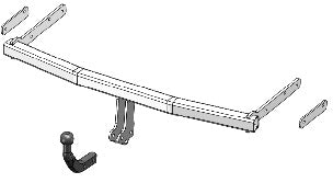 VW POLO SEDAN (PQ 24) Fixed tow bar Saloon