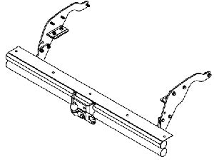 FORD RANGER (TKE) Flange Tow Bar  Pickup