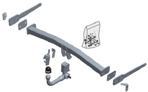 VW TIGUAN ALLSPACE (BW2) BMU tow ball Closed Off-Road Vehicle